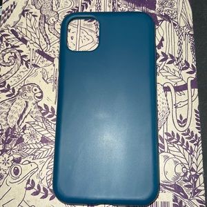 Teal iphone 11 phone case